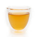 steeped Kensington Market herbal tea in glass cup
