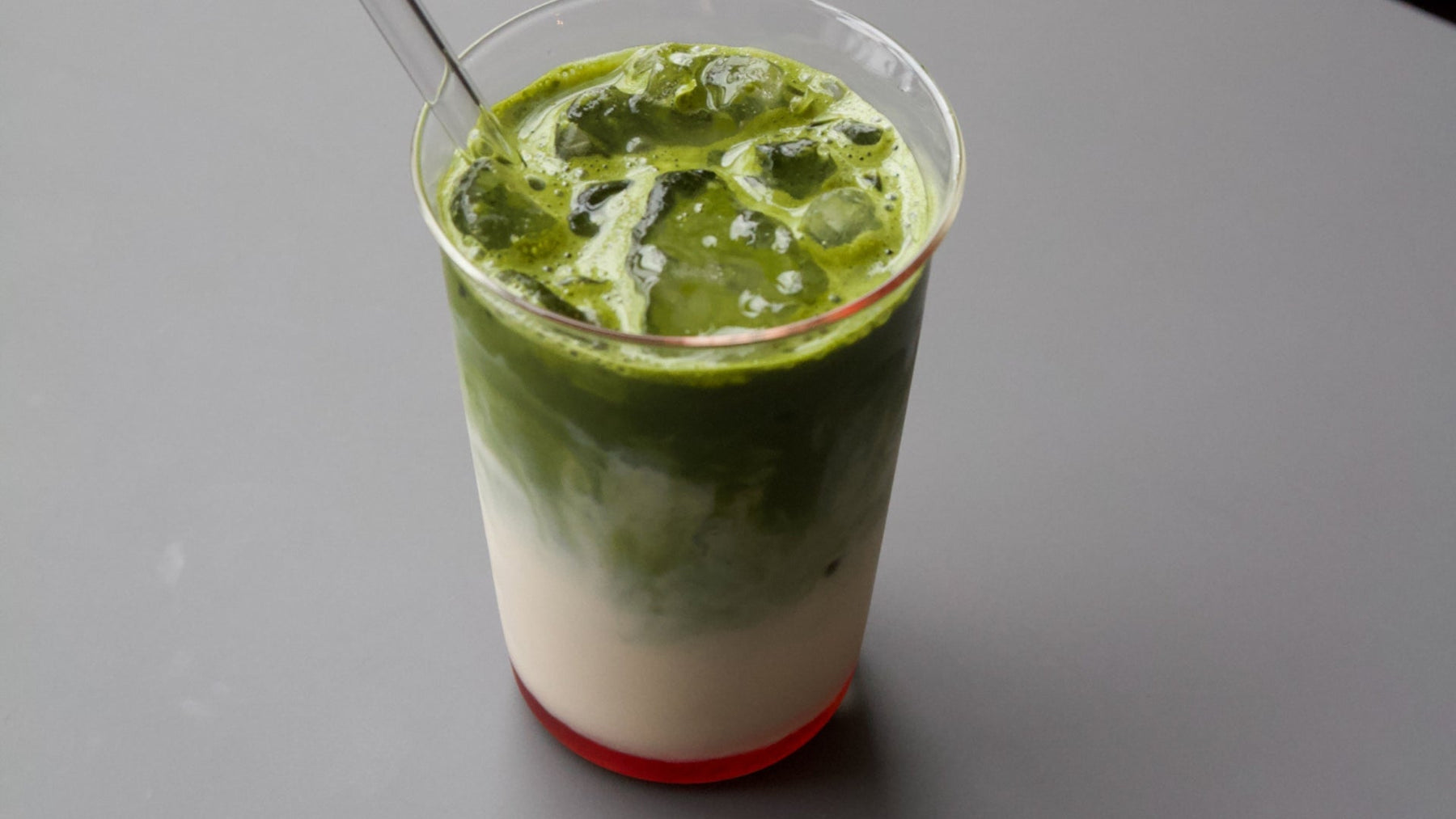 Recipe: Iced Strawberry Matcha Latte with Batched Matcha