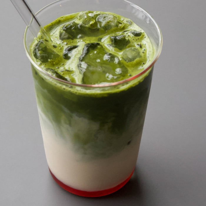 Recipe: Iced Strawberry Matcha Latte with Batched Matcha