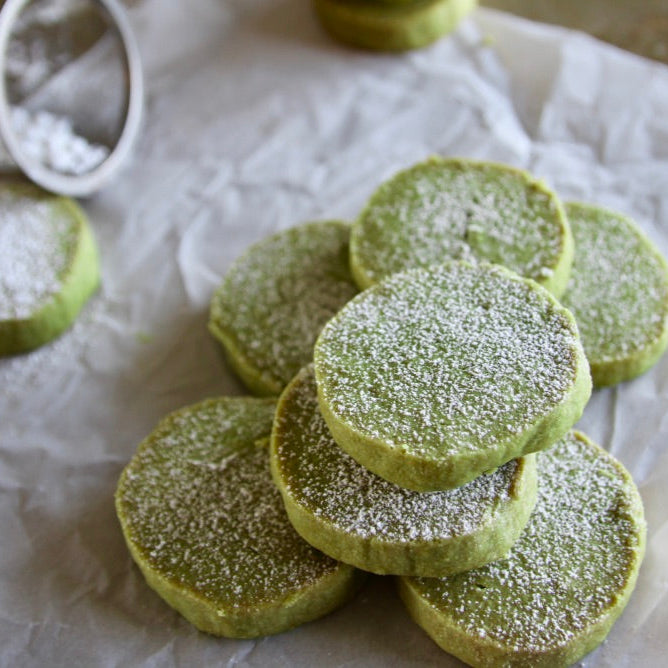 Recipe: Matcha Shortbread