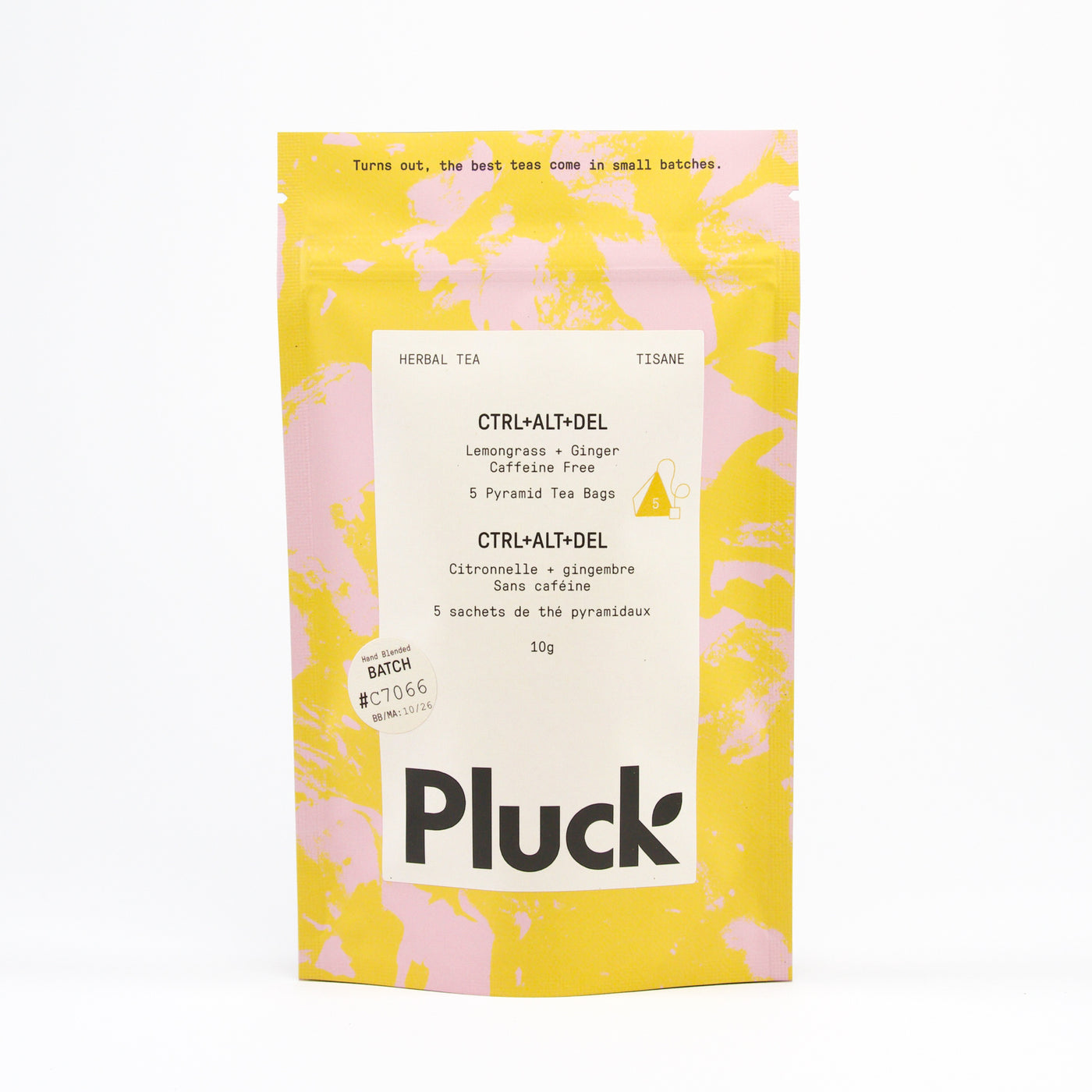 CTRL+ALT+DEL — Pluck Tea