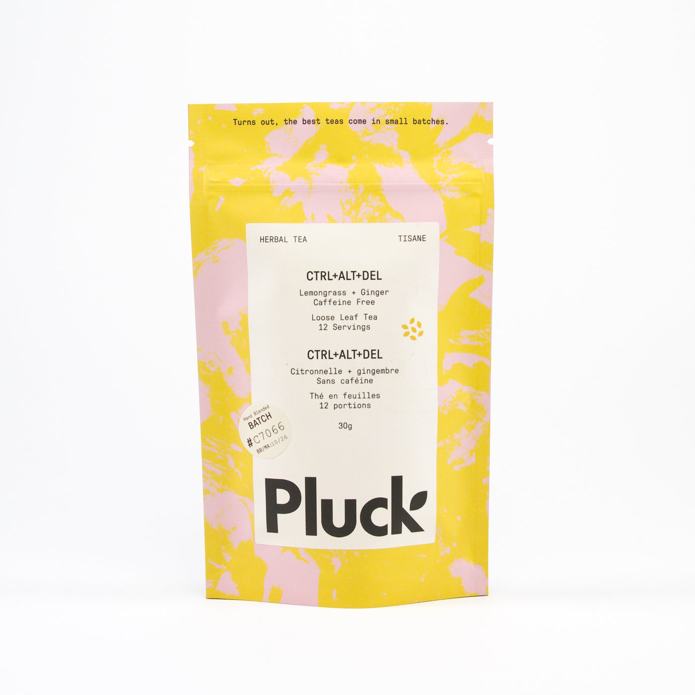 CTRL+ALT+DEL — Pluck Tea