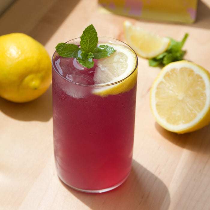 Verbena Blues Iced Tea