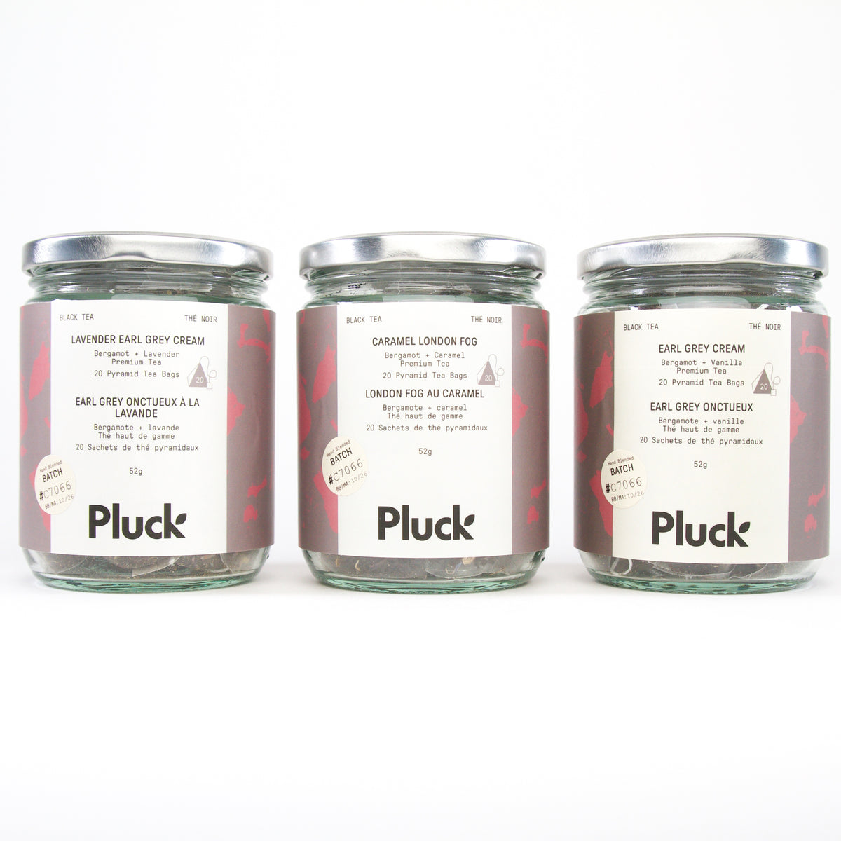 Earl Grey Lovers - 3 Jar Bundle (Loose or Bagged) — Pluck Tea