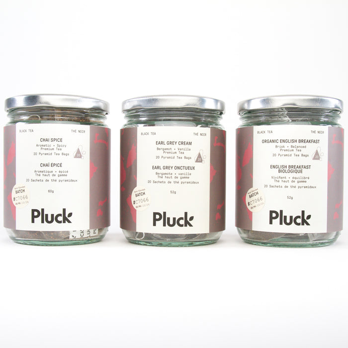 Classic Black Teas - 3 Jar Bundle (Loose or Bagged)