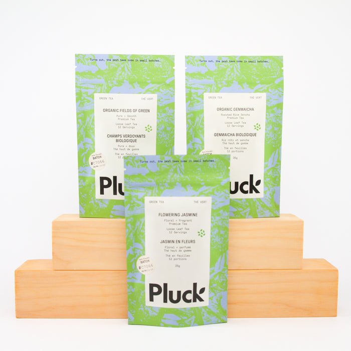 Green Tea Sample Bundle — Pluck Tea