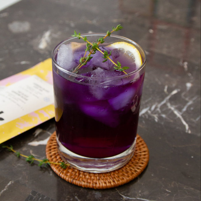 Verbena Blues Iced Tea