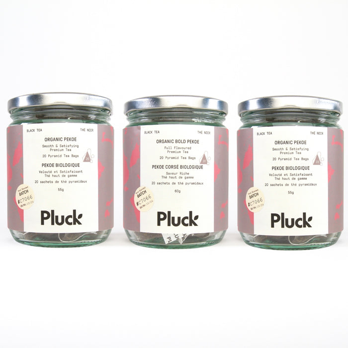 Pekoe - 3 Jar Bundle (Loose or Bagged)