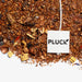 loose leaf Canadian Maple rooibos tea with Pluck tea bag tag
