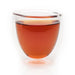 steeped Canadian Maple rooibos tea in glass cup